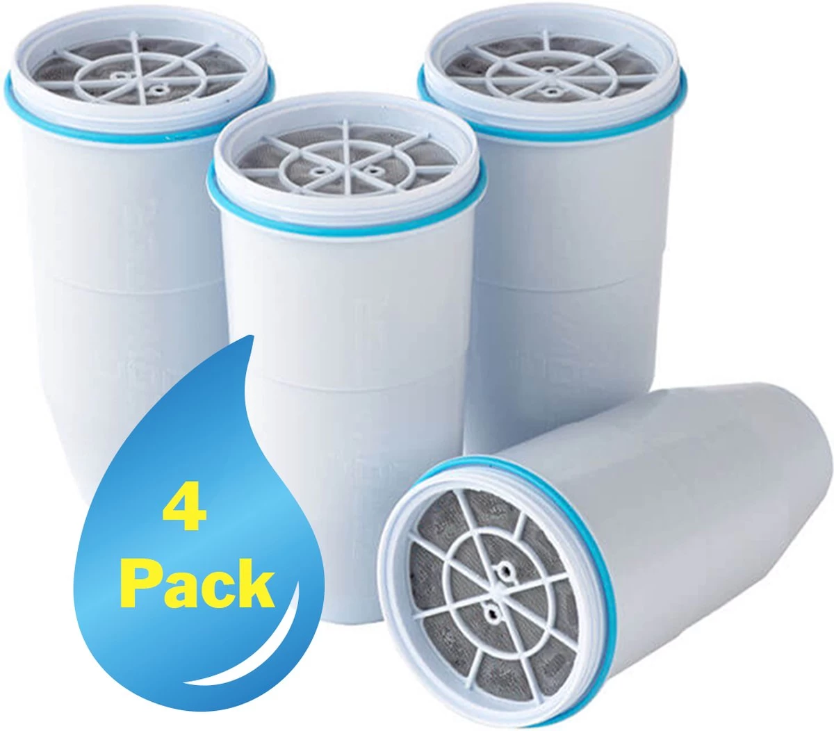 ZeroWater Waterfilter - 4-Pack - Waterkan Vervangingsfilters 3 ZeroWater Waterfilter - 4-Pack - Waterkan Vervangingsfilters