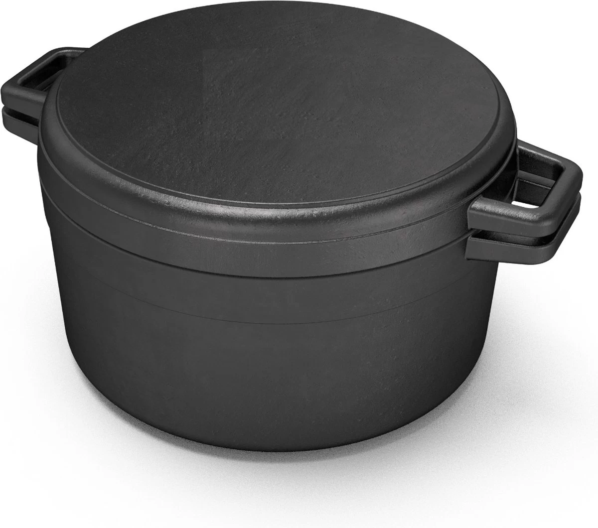 The Bastard Dutch Oven Large ø28 Cm Gietijzer Oven & Griddle 4 The Bastard Dutch Oven Large ø28 Cm Gietijzer Oven & Griddle - Afbeelding 2