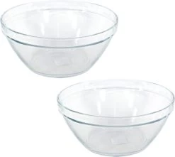1x Glazen Chipsschalen/keukenschalen Pompei 26 Cm/3.6 Liter - Schalen/kommen/mengkommen Van Glas -Kook Verkoop 1200x1076 1