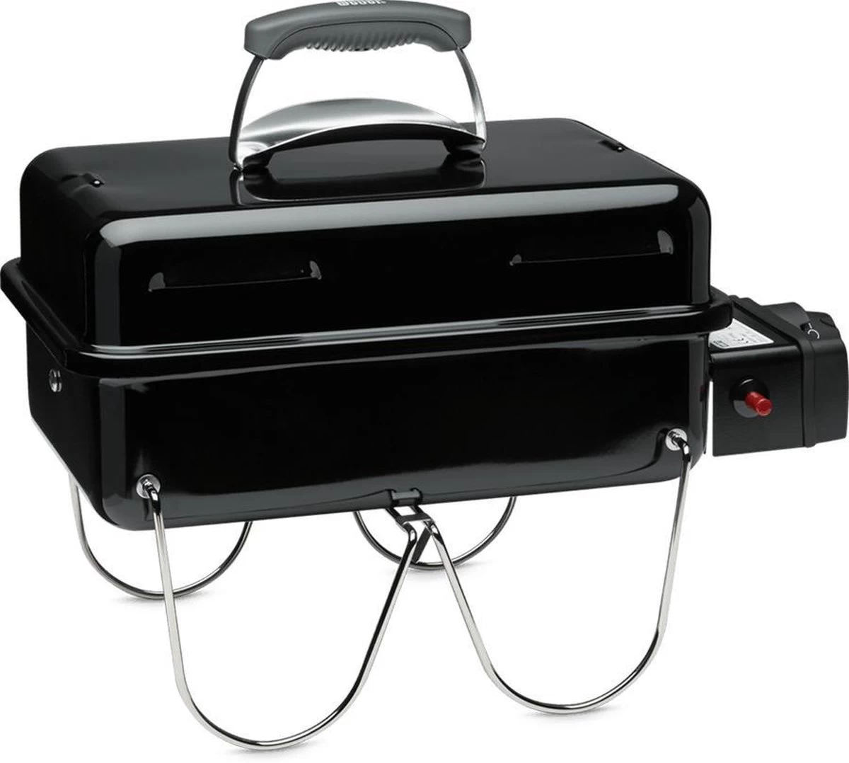 Weber Go-Anywhere Gas Barbecue - 41x26 Cm - Roestvrijstalen Branders - Gasregelkop - Incl. Deksel 4 Weber Go-Anywhere Gas Barbecue - 41x26 Cm - Roestvrijstalen Branders - Gasregelkop - Incl. Deksel - Afbeelding 2