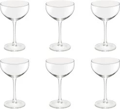 Royal Leerdam Champagnecoupe 610000 Let's Party 24 Cl - Transparant 6 Stuk(s)
