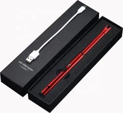 Oplaadbare Lange Dunne Elektrische Aansteker - Duurzame Plasma Aansteker - Inclusief Cadeauverpakking - BBQ – Kaarsen – Rood -Kook Verkoop 1200x1101