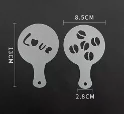 Koffie Figuurtjes Maker - Latte Art - Cacao Vormpjes - 16 Verschillende Houders - Cappuccino - Latte Macchiato - Hartjes Maker 9 Koffie Figuurtjes Maker - Latte Art - Cacao Vormpjes - 16 Verschillende Houders - Cappuccino - Latte Macchiato - Hartjes Maker -Kook Verkoop 1200x1103 2