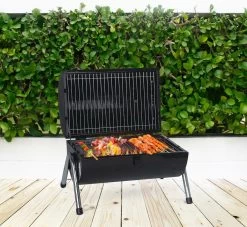 MaxxGarden BBQ - Houtskool Barbecue - Smoker Barbecue - Grilloppervlak (LxB) 38 X 52 Cm - Met Dubbel Grill Vlak - Zwart 12 MaxxGarden BBQ - Houtskool Barbecue - Smoker Barbecue - Grilloppervlak (LxB) 38 X 52 Cm - Met Dubbel Grill Vlak - Zwart -Kook Verkoop 1200x1105