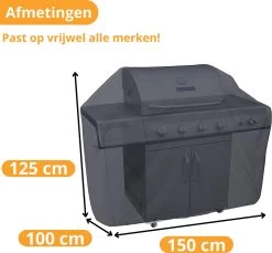 Waterdichte BBQ Hoes -Premium 150x100x125 CM Barbecue Beschermhoes - Cover -Kook Verkoop 1200x1114 2