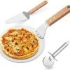 Pizza Schep - Taartschep - Pizzaroller - Pizzasnijder - Aluminium - Lengte 43 Cm - Able & Borret -Kook Verkoop 1200x1117