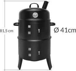 Merkloos Monzana Barbecue-ROKER-Grill-Oven -Kook Verkoop 1200x1120 2
