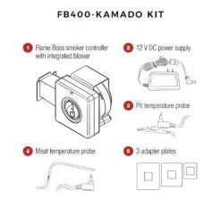 Flame Boss 400 Kamado Smoker Controller -Kook Verkoop 1200x1126