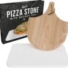 Gadgy Pizzasteen Met Pizzaschep – Cordieriet Voor Knapperige Pizzabodem – Pizzasteen Voor BBQ, Oven Of Kamado - Pizzaspatel - Pizza Set -Kook Verkoop 1200x1130
