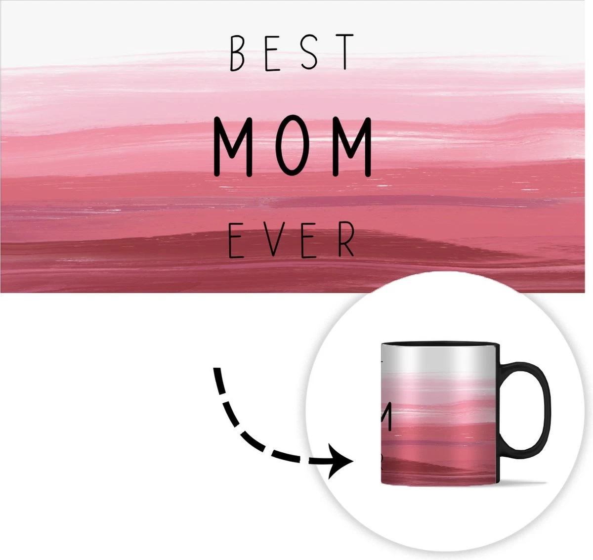 Magische Mok - Foto Op Warmte Mokken - Koffiemok - Best Mom Ever - Mama - Quotes - Spreuken - Magic Mok - Beker - 350 ML - Theemok - Mok Met Tekst 6 Magische Mok - Foto Op Warmte Mokken - Koffiemok - Best Mom Ever - Mama - Quotes - Spreuken - Magic Mok - Beker - 350 ML - Theemok - Mok Met Tekst - Afbeelding 4