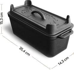 Burnhard Gietijzeren Broodpan 3,5 L - Broodbakvorm -Kook Verkoop 1200x1136 2