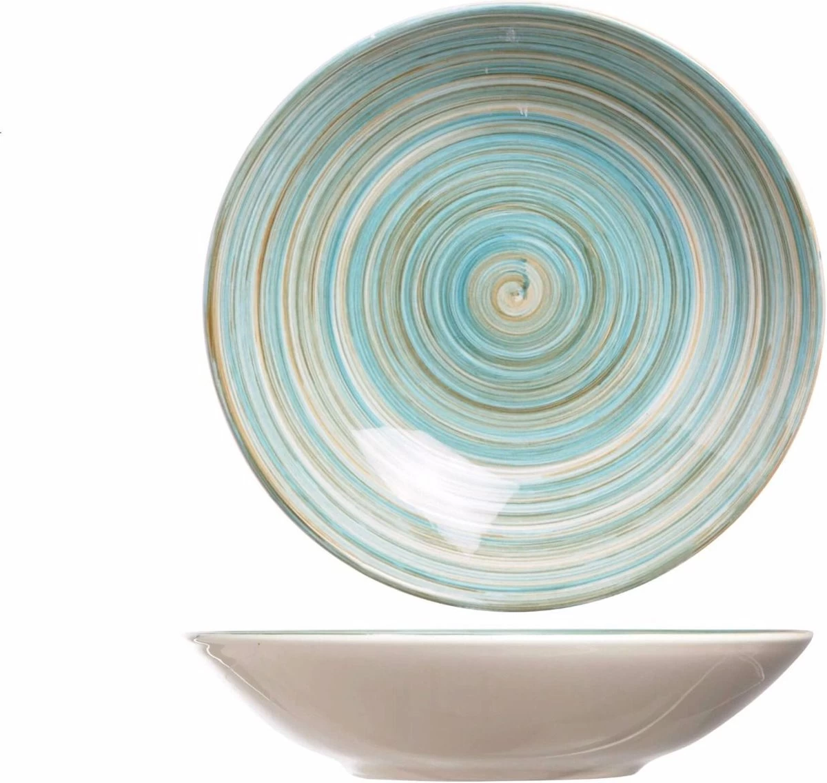 Cosy&Trendy Serviesset 24-delig Turbolino Blauw 14 Cosy&Trendy Serviesset 24-delig Turbolino Blauw - Afbeelding 12