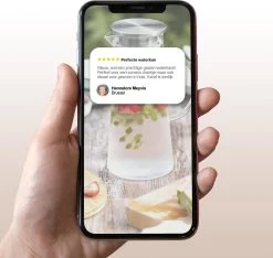 MÊZON® Schenkkan - Glazen Waterkan - Waterkaraf Voor Fruitwater - Multifunctionele Decanteer Karaf - Kan Met Deksel - 1.5L Capaciteit -Kook Verkoop 1200x1139 4