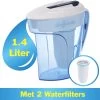 ZeroWater 1.4 Liter Waterfilter Kan - COMBI DEAL Met 2 Water Filters -Kook Verkoop 1200x1141 2