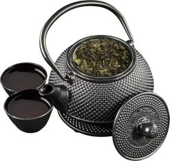 SakuraTea - Theepot Set - 4-delig - Gietijzer - Zwart - 0.8L - 2 Kopjes (100ml) 16 SakuraTea - Theepot Set - 4-delig - Gietijzer - Zwart - 0.8L - 2 Kopjes (100ml) -Kook Verkoop 1200x1142 3