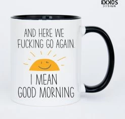 Goodmorning Mok - Mok Met Tekst - Grappige Mok - Verjaardag Cadeau - Cadeau Voor Man - Cadeau Voor Vrouw - Cadeau Voor Haar - Cadeau Voor Hem - Grappige Cadeau - Thee Glazen - Valentijn Cadeautjes - Koffiekopjes -Kook Verkoop 1200x1143 6