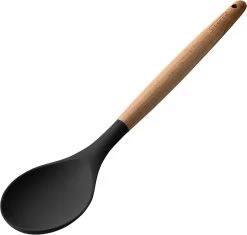 Hescom Siliconen Gesloten Opscheplepel Met Anti-aanbaklaag - Keukengerei Met Ergonomisch Design - Hittebestendige Serveerlepel - Vaatwasservriendelijk