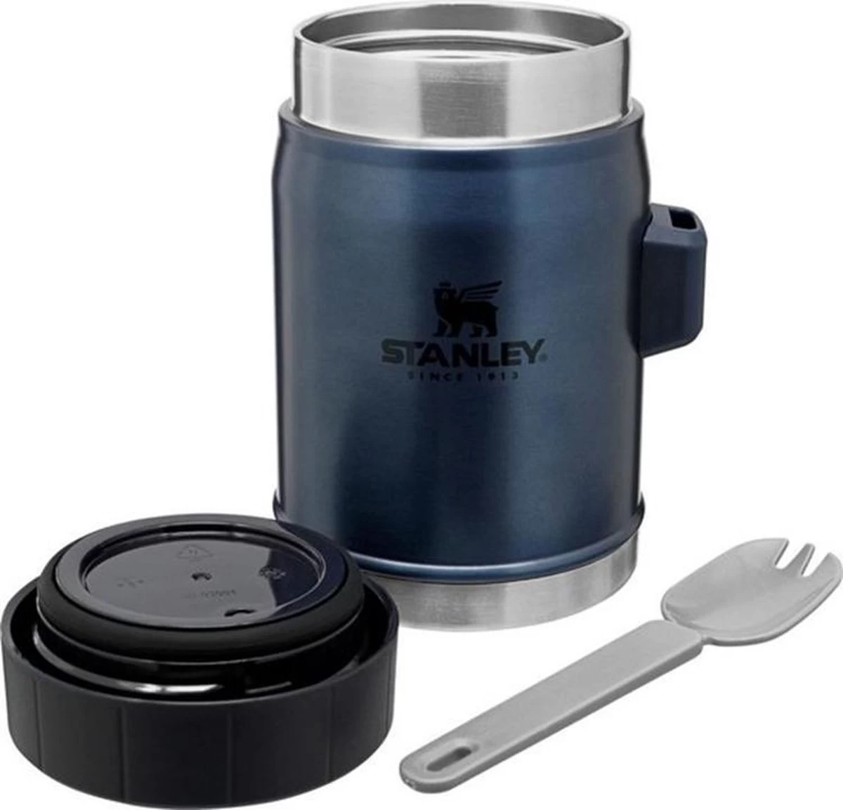 Stanley The Legendary Food Jar + Spork 0,4L - Thermosfles - Nightfall 4 Stanley The Legendary Food Jar + Spork 0,4L - Thermosfles - Nightfall - Afbeelding 2