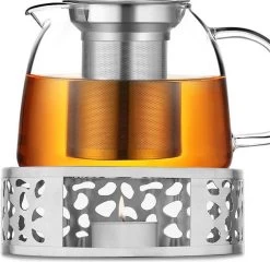 INTIRILIFE Theepot Warmer In Zilver – Roestvrijstalen Theepot Met Patroon Voor Hittebestendige Theepotten – Roestvrijstalen Theewarmer Voor Koffie, Thee En Nog Veel Meer. 12 INTIRILIFE Theepot Warmer In Zilver – Roestvrijstalen Theepot Met Patroon Voor Hittebestendige Theepotten – Roestvrijstalen Theewarmer Voor Koffie, Thee En Nog Veel Meer. -Kook Verkoop 1200x1164 8