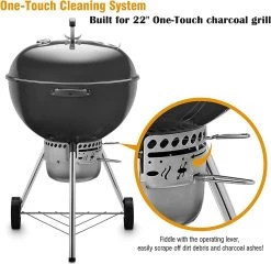 One-Touch-reinigingssysteemkit Voor 57 CM Kogel BBQ , Geschikt Als Vervanging In Diverse Weber Kogel BBQ's -Kook Verkoop 1200x1165 2
