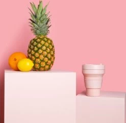 STOJO - Opvouwbare Beker - To Go - Roze - 237ml (8oz) - Herbruikbaar -Kook Verkoop 1200x1171 2