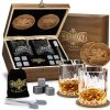 Whisiskey Luxe Whiskey Set - Incl. 2 Whiskey Glazen, 8 Whiskey Stones, 2 Onderzetters, Fluwelen Opbergzak, Opbergbox - Whisky Geschenkdoos - Glas - Herbruikbare IJsblokjes - Cadeau Voor Man & Vrouw 2 Whisiskey Luxe Whiskey Set - Incl. 2 Whiskey Glazen, 8 Whiskey Stones, 2 Onderzetters, Fluwelen Opbergzak, Opbergbox - Whisky Geschenkdoos - Glas - Herbruikbare IJsblokjes - Cadeau Voor Man & Vrouw -Kook Verkoop 1200x1172 7
