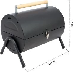 MaxxGarden BBQ - Houtskool Barbecue - Smoker Barbecue - Grilloppervlak (LxB) 38 X 52 Cm - Met Dubbel Grill Vlak - Zwart 16 MaxxGarden BBQ - Houtskool Barbecue - Smoker Barbecue - Grilloppervlak (LxB) 38 X 52 Cm - Met Dubbel Grill Vlak - Zwart -Kook Verkoop 1200x1182 1