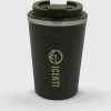 ICENTI - RVS Koffiebeker To Go - 380ml – Groen - Thermosbeker - Lekvrij - Dubbelwandig - Koffie Beker - Theebeker – Coffeemugg - Theemugg