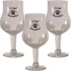 Tripel Karmeliet Bierglas - 33cl (Set Van 3) - Origineel Glas Van De Brouwerij - Glas Op Voet - Nieuw -Kook Verkoop 1200x1183 6