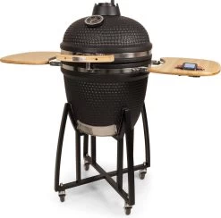 Patton - Kamado 21" - Premium Black - Keramische Barbecue - Incl. Bluetooth Kerntemperatuurmeter - LED Verlichting - Large - Compleet - Zwart 26 Patton - Kamado 21" - Premium Black - Keramische Barbecue - Incl. Bluetooth Kerntemperatuurmeter - LED Verlichting - Large - Compleet - Zwart -Kook Verkoop 1200x1184 3