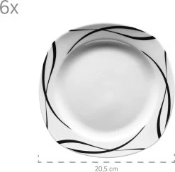 Merkloos 30-delige Combiset Voor 6 Personen 17 Merkloos 30-delige Combiset Voor 6 Personen -Kook Verkoop 1200x1185 4