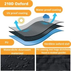 Waterdichte BBQ Hoes -Premium 150x100x125 CM Barbecue Beschermhoes - Cover -Kook Verkoop 1200x1187 5