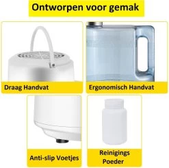 Vevor Destilleerapparaat- Destilleerketel - Water Destilleerder - 4L - Maak Zelf Gedestilleerd Water - Puur Water -Kook Verkoop 1200x1191 10