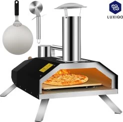 Vevor® Pizza Oven - Professionele Pizza Oven - Buitenkeuken - Pizza Gourmet - Barbecue - RVS - Tot 600°C - Met Draagtas -Kook Verkoop 1200x1191 4