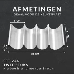 Keufens Taco Houder - Set Van 2 - Tacohouder - Tortilla Houder - Taco Standaard - Taco Houder Ovenbestendig - Taco Houders - Wrap Houder 8 Keufens Taco Houder - Set Van 2 - Tacohouder - Tortilla Houder - Taco Standaard - Taco Houder Ovenbestendig - Taco Houders - Wrap Houder -Kook Verkoop 1200x1196 13