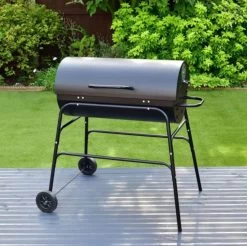 BBQ XL Houtskoolbarbecue - Cilindervorm - Grilloppervlak (LxB) 71 X 35 Cm - Zwart -Kook Verkoop 1200x1196