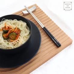 House Of Husk Chopsticks Set - Koreaanse Eetstokjes - Vaatwasserbestendig - RVS - 5 Paar - Duo Tone - Zwart Zilver -Kook Verkoop 1200x1198 31