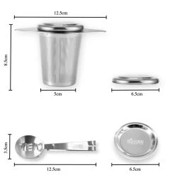 Theezeef Met Handvat Inclusief Lekplaatje En Kruiden Knijper - Thee Ei Voor Losse Thee - Theefilter Voor Losse Thee - Thee Infuser 11 Theezeef Met Handvat Inclusief Lekplaatje En Kruiden Knijper - Thee Ei Voor Losse Thee - Theefilter Voor Losse Thee - Thee Infuser -Kook Verkoop 1200x1198 34