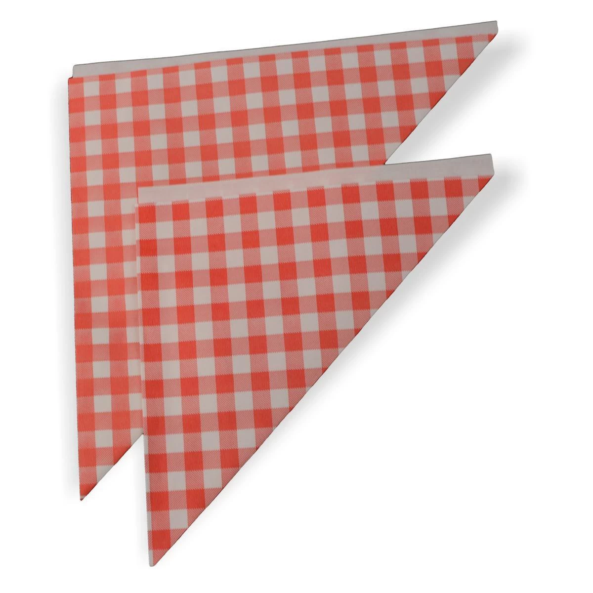 Papieren Frietzak XL - Rood Ruitje - Puntzak - Frietzakjes - Patatzak - 50 Stuks 5 Papieren Frietzak XL - Rood Ruitje - Puntzak - Frietzakjes - Patatzak - 50 Stuks - Afbeelding 3