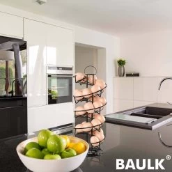 Eiermand – Eierrek – Eierhouder – Eieren – 360° - Zwart - Pasen - 39 Eieren - BAULK® -Kook Verkoop 1200x1200 1155