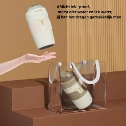 Floraweg Cup - Drinkbeker To GO- Lekvrij Dubbelwandig ,RVS 316, Thermosbeker Koffiebeker- Koffie En Thee - 400ml Zwart -Kook Verkoop 1200x1200 1272