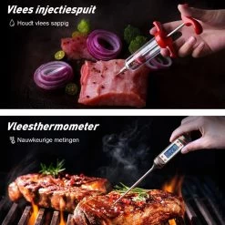 Saveur Royal® 35-delige Barbecue Gereedschapset In Roestvrij Staal - BBQ Grill Set Met Draagtas - Barbecuegerei-sets - Barbecue Accessoires Gereedschap - 35-delig -Kook Verkoop 1200x1200 128