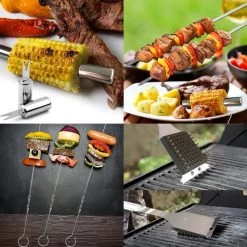 Saveur Royal® 35-delige Barbecue Gereedschapset In Roestvrij Staal - BBQ Grill Set Met Draagtas - Barbecuegerei-sets - Barbecue Accessoires Gereedschap - 35-delig -Kook Verkoop 1200x1200 131