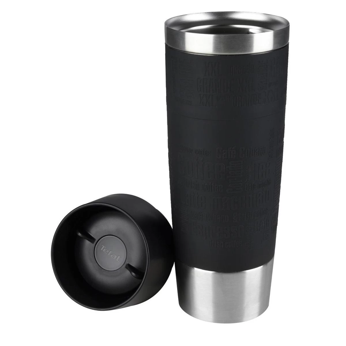 Tefal Travel Mug Thermobeker - 500 Ml - RVS/Zwart 8 Tefal Travel Mug Thermobeker - 500 Ml - RVS/Zwart - Afbeelding 6