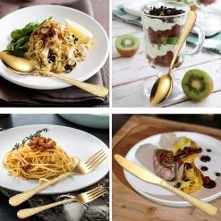 40-delige RVS Snakeskin Bestekset- Geschikt Voor8-personen -trendy Design-goud -Kook Verkoop 1200x1200 1355