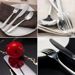 Deleca 6 Persoons Bestekset (36-delig) - Lepels, Messen, Vorken & Steakmessen - Vaatwasserbestendig - Zilver / RVS -Kook Verkoop 1200x1200 1379