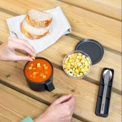 Brabantia Make & Take Bestekset - 3-delig - Dark Grey -Kook Verkoop 1200x1200 1422