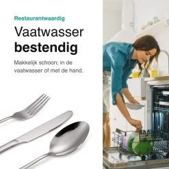Vivid Green Bestekset (36-delig) - Bestek Set 6 Persoons - Lepels, Messen, Vorken En Steakmessen - Vaatwasserbestendig - RVS 12 Vivid Green Bestekset (36-delig) - Bestek Set 6 Persoons - Lepels, Messen, Vorken En Steakmessen - Vaatwasserbestendig - RVS -Kook Verkoop 1200x1200 1426