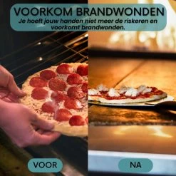 Nowad Pizzaschep RVS Rond - 30,5 Cm - PVC Handvat -Kook Verkoop 1200x1200 144