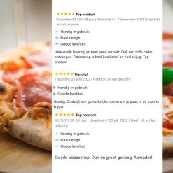 Nowad Pizzaschep RVS Rond - 30,5 Cm - PVC Handvat -Kook Verkoop 1200x1200 146